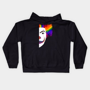 Colorful clown Kids Hoodie